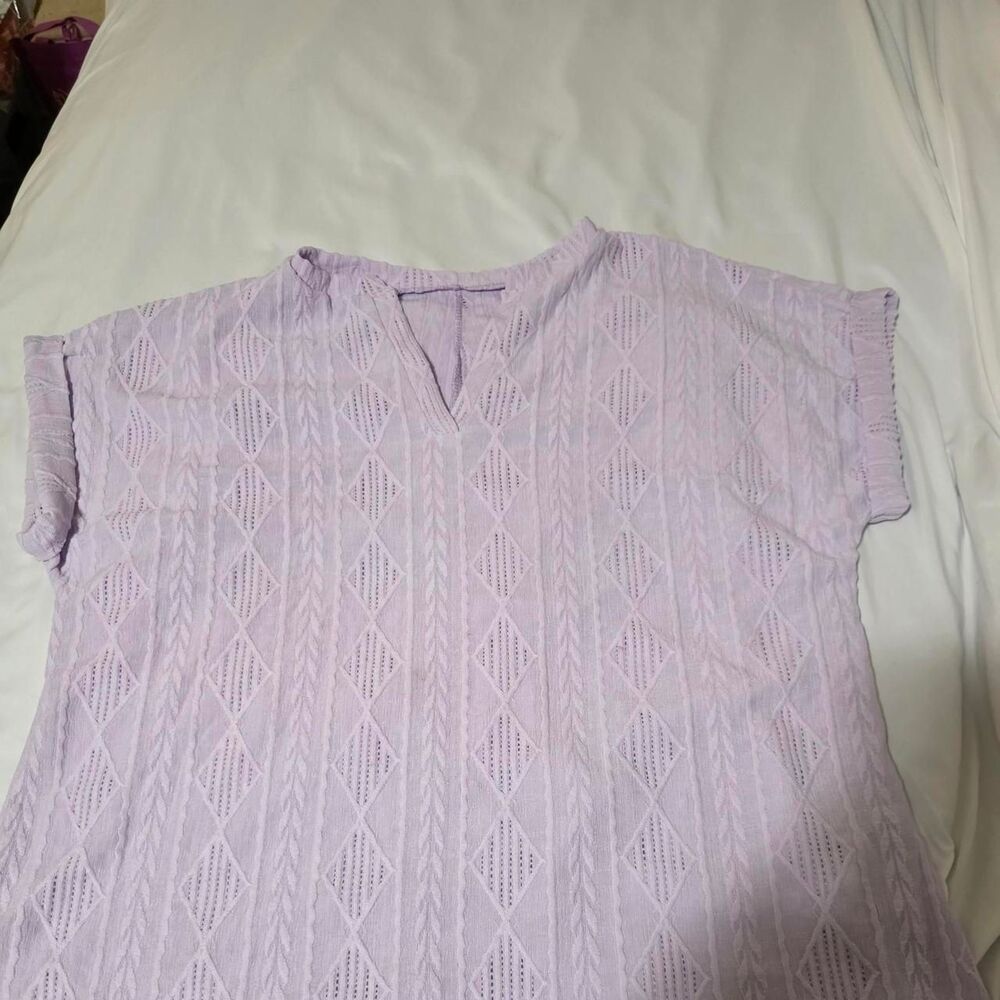 Women's Purple Blouse
